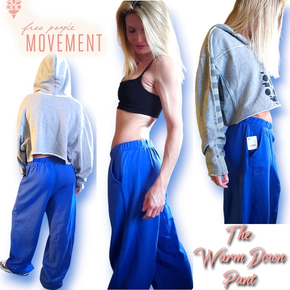 NWT FP Movement Warm Down Pant in Electric Cobalt Size XS - Picture 13 of 17